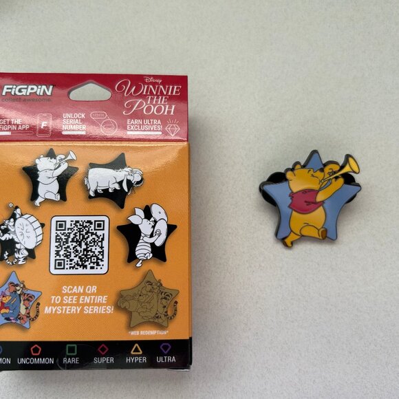 PICK ONE: FiGPiN Disney Winnie the Pooh Series 1 Blind Box Enamel Pin - Picture 2 of 4
